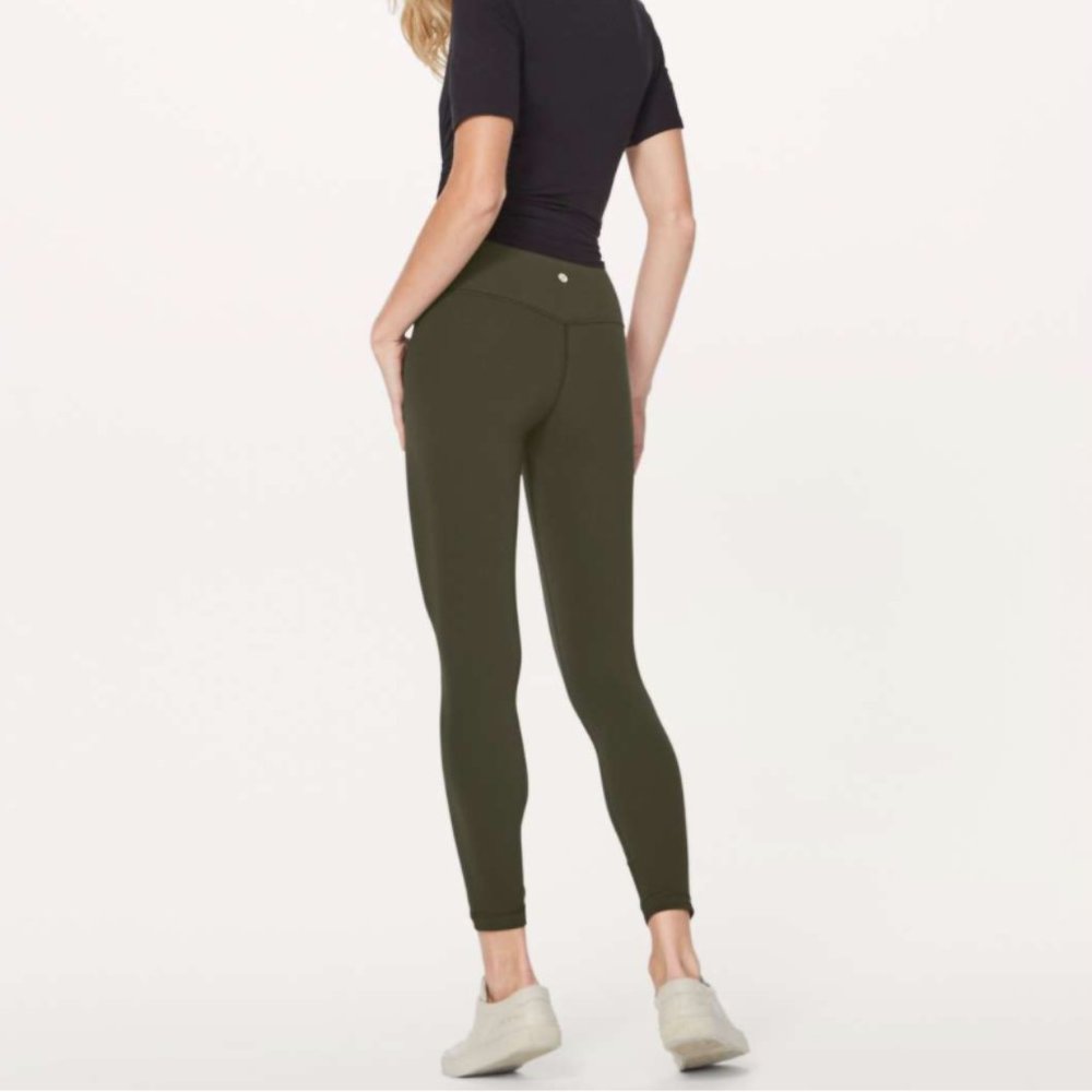 lululemon Align™ High-Rise Pant 25" - Size 2 - Army Green